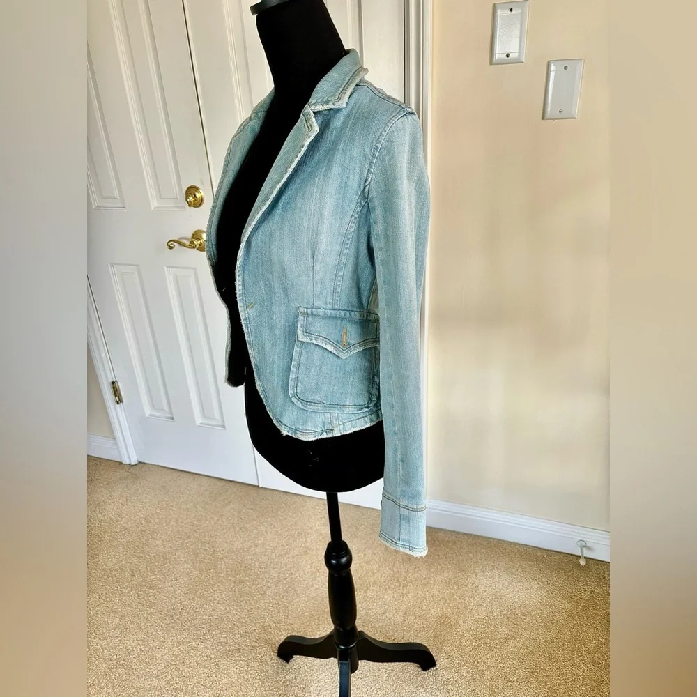 Fitted Denim Jacket/Blazer - Picture 2 of 5